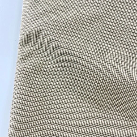 Brooks Brothers St Andrew Links Pants Beige Tan Houndstooth Plaid Golf Slacks - Picture 5 of 13